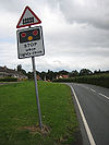 Approaching the level crossing - Geograph - 881393.jpg