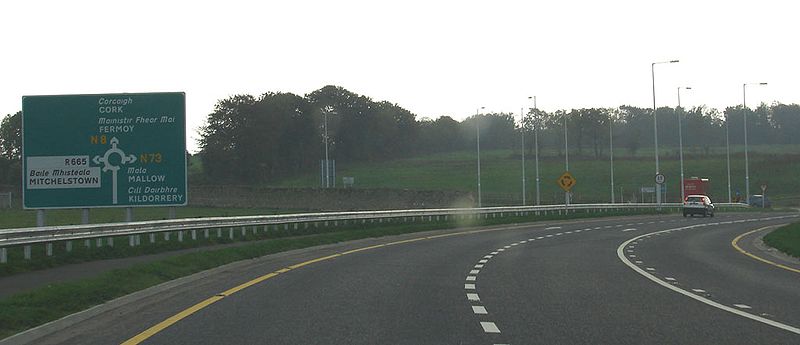 File:N8 ADS for N73 on Michelstown relief road - Coppermine - 10395.jpg