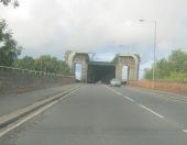 A1231 approaching Queen Alexandra Bridge... (C) peter robinson - Geograph - 3181614.jpg