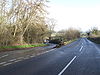Fork in the road on Batchy Hill - Geograph - 316700.jpg
