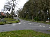 Groveley Road at the junction with Chestnut Drive - Geograph - 759927.jpg