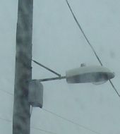 Philips Iridium on telegraph pole on Reculver Road -2 - Coppermine - 21006.JPG