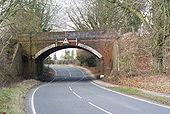 Railway Bridge at Alresford, Hampshire - Geograph - 1746335.jpg