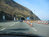 Penmaen-bach Tunnel, East Side, A55 - Geograph - 68813.jpg