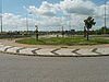Roundabout and Bridge - Geograph - 886681.jpg