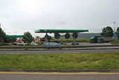 Service area on A449 - Geograph - 485753.jpg