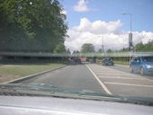 R113 westbound, Grange Road, Rathfarnham just before "green route" upgrade works section. - Coppermine - 11856.JPG