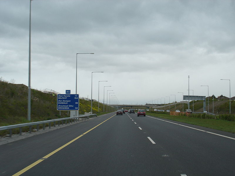 File:M1 north of Dublin airport - Coppermine - 982.JPG