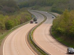 The A30 Where it crosses the river Taw (C) Roger A Smith - Geograph - 1853302.jpg