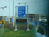 New Junction 1 of the M50 Motorway at the start of the Port Tunnel - Coppermine - 11189.JPG