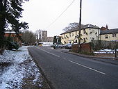 Soulbury- The Boot Public House & All Saints Church - Geograph - 97066.jpg
