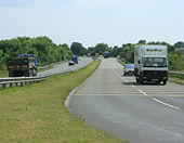 A350 looking south at Junction 17 - Geograph - 1407342.jpg