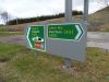A835 Braemore Junction - Flag signs.jpg