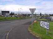 Road at Boghill - Geograph - 529453.jpg