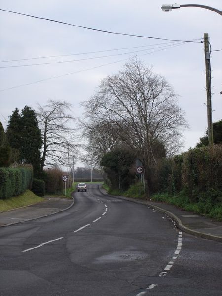 File:Road from Oakley to Canford Magna - Geograph - 299424.jpg