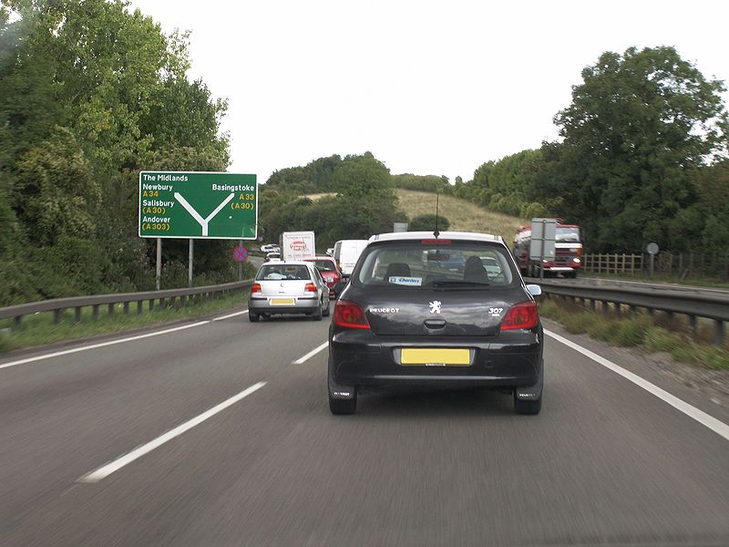 File:Start of the A34 - -2 - Coppermine - 22956.jpg