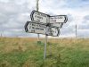 Direction signs at Mullacrew Cross Roads - Geograph - 5073304.jpg