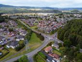 Essich Roundabout - aerial from SE.jpg