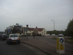 The Talbot roundabout, Tylers Green - Geograph - 2926701.jpg