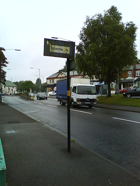 File:Local direction sign - Harborne - Coppermine - 22642.JPG