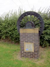 Monument to commemorate opening by Mayor of Barnsley the Dearne Valley Parkway. - Geograph - 521804.jpg